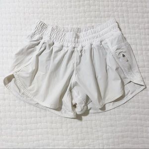 Lululemon White Shorts